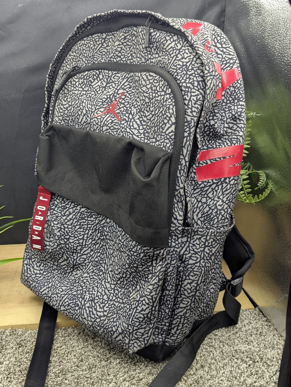 Nike Air Jordan Air Patrol Backpack Black Cement 9A0172-G3A